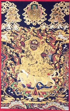 Bhairab by a Tibetan Buddhism Monk