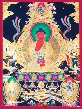 Amitva Buddha artwork from Tibet